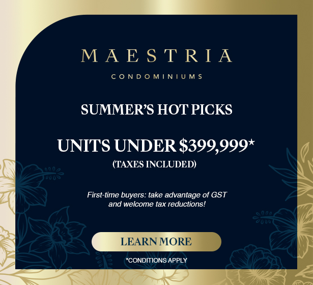 Summer's Hot Picks - Units under $399,999*